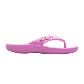 Damtofflor Crocs Classic Flip 207713-6SW rosa