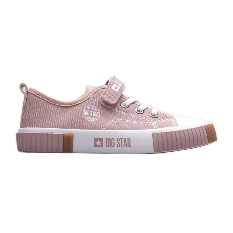 Barnsneakers Big Star KK374012 rosa