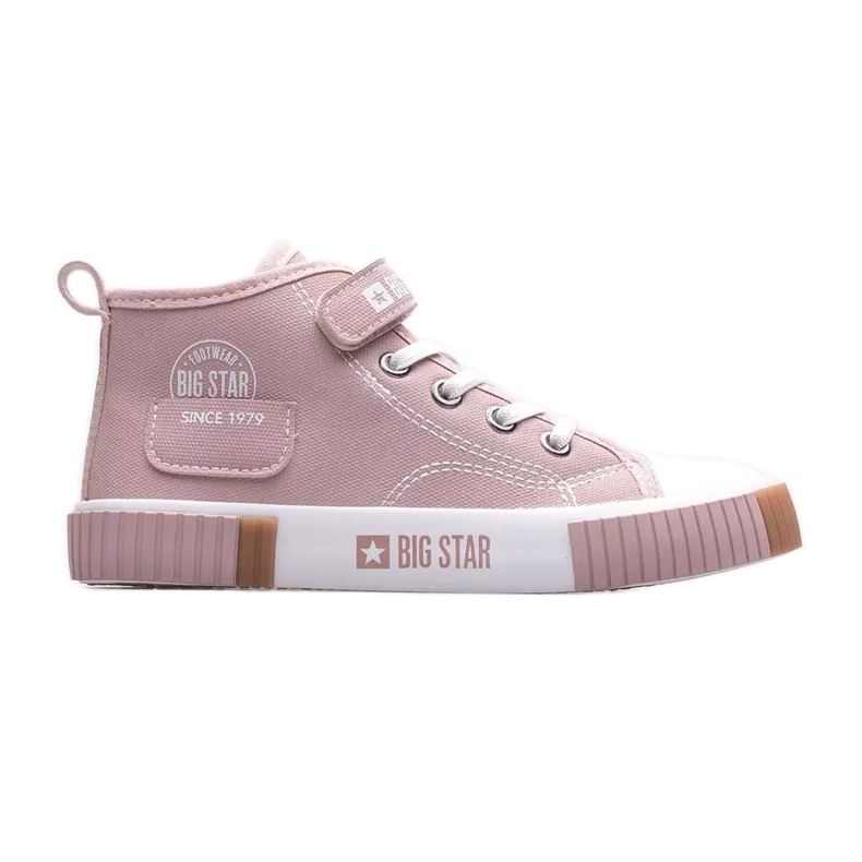 Barnsneakers Big Star KK374016 rosa