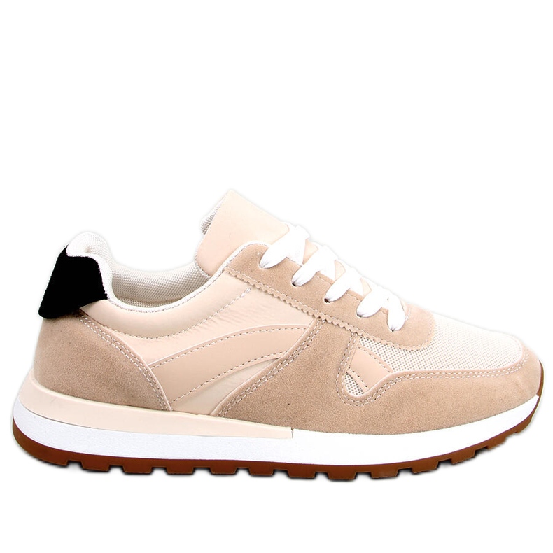 BM Hansell Beige Sneakers för kvinnor