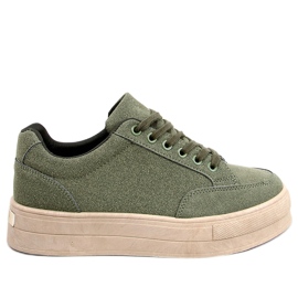 BM Rhonda Green plattformssneakers grön