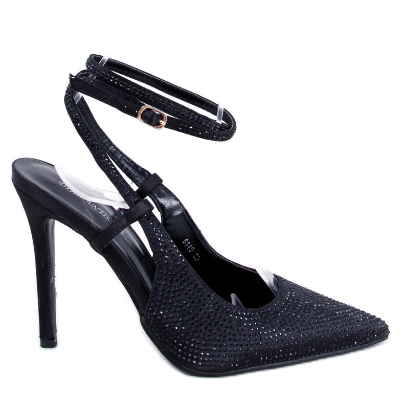 BM Pins bundna med Bonnie Black-stenar svart