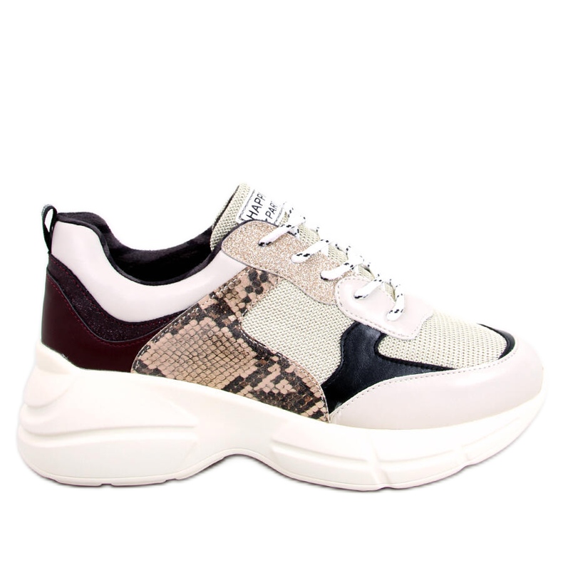 BM Maud Beige Sneakers för dam