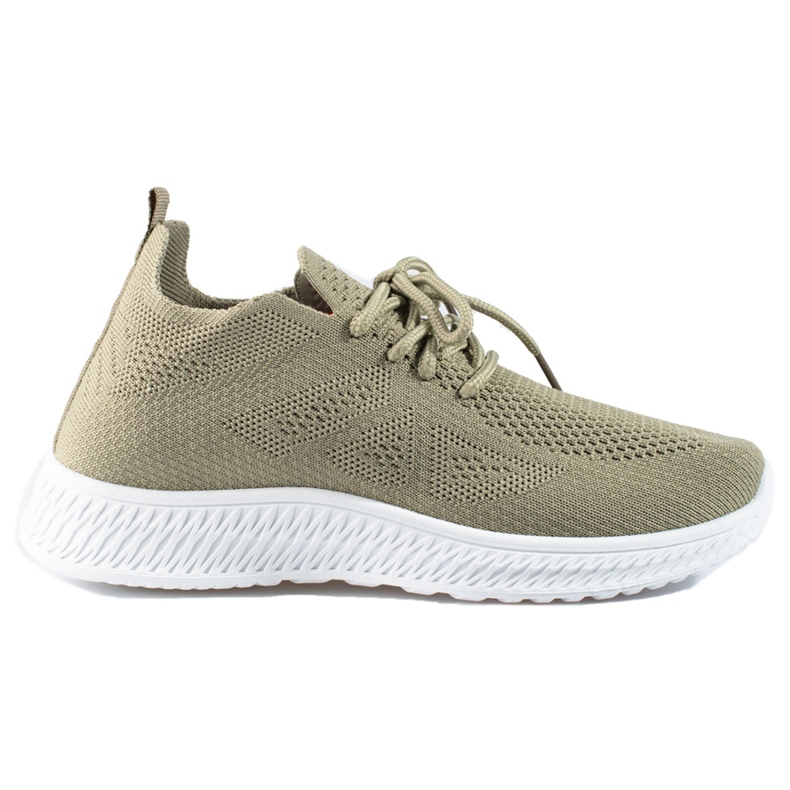 Shelovet gröna sportskor i textil