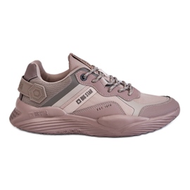 Lätta sneakers för män Memory Foam System Big Star LL174151 Beige