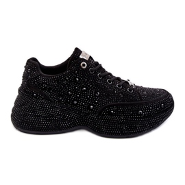 Platformsneakers dam GOE JJ2N4058 Svart
