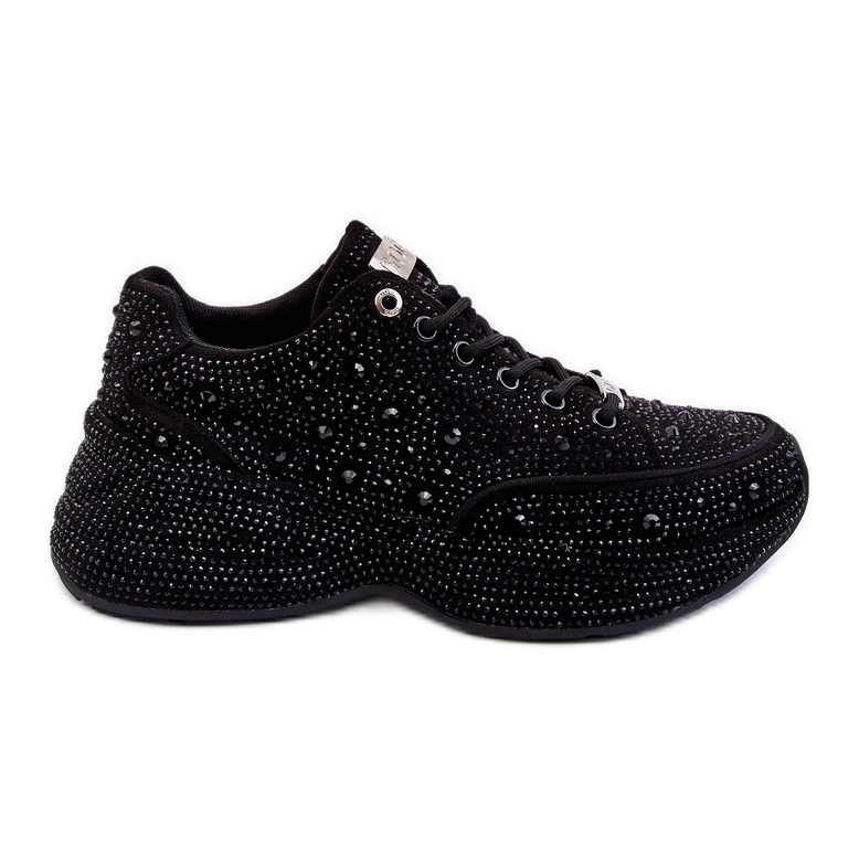 Platformsneakers dam GOE JJ2N4058 Svart