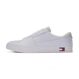 Skor Tommy Hilfiger Vulcanized Ess M EM0EM01106 Ybr vit
