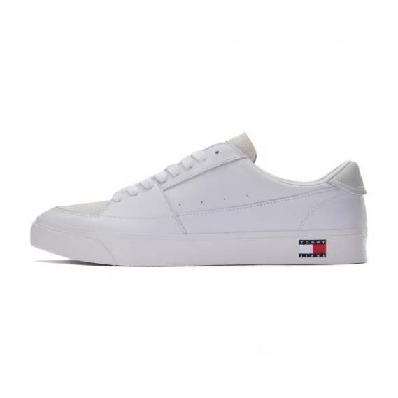 Skor Tommy Hilfiger Vulcanized Ess M EM0EM01106 Ybr vit
