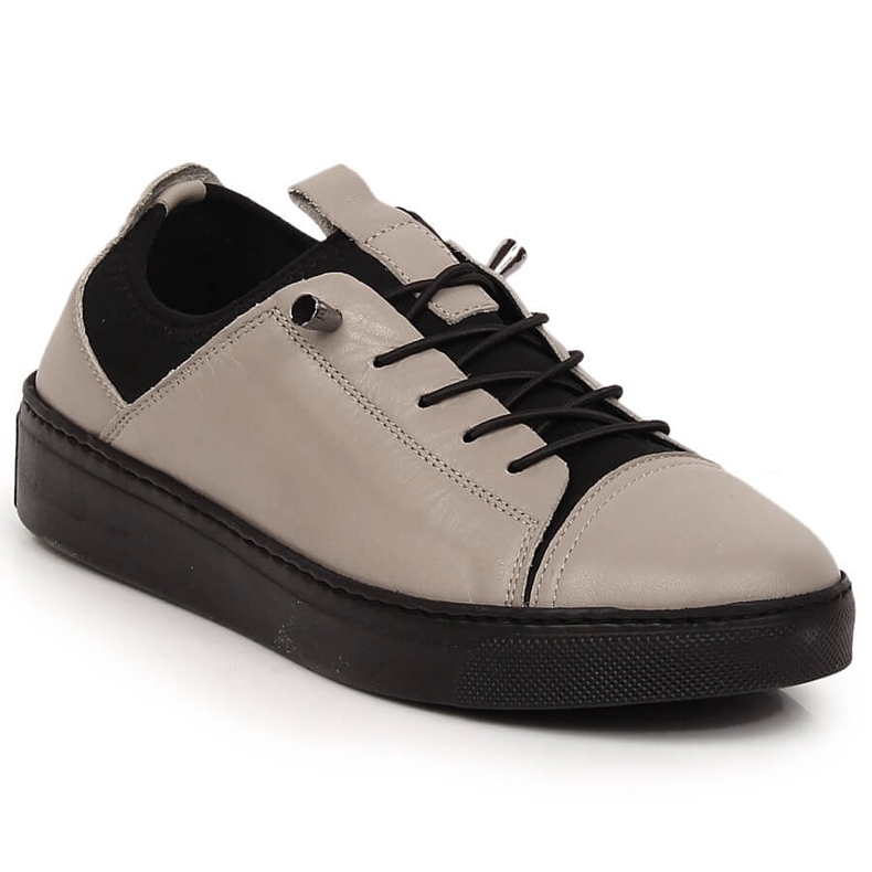 Lätt läder slip-on damskor beige T.Sokolski W22-351