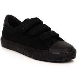 Kardborre svarta sneakers Big Star LL274A204
