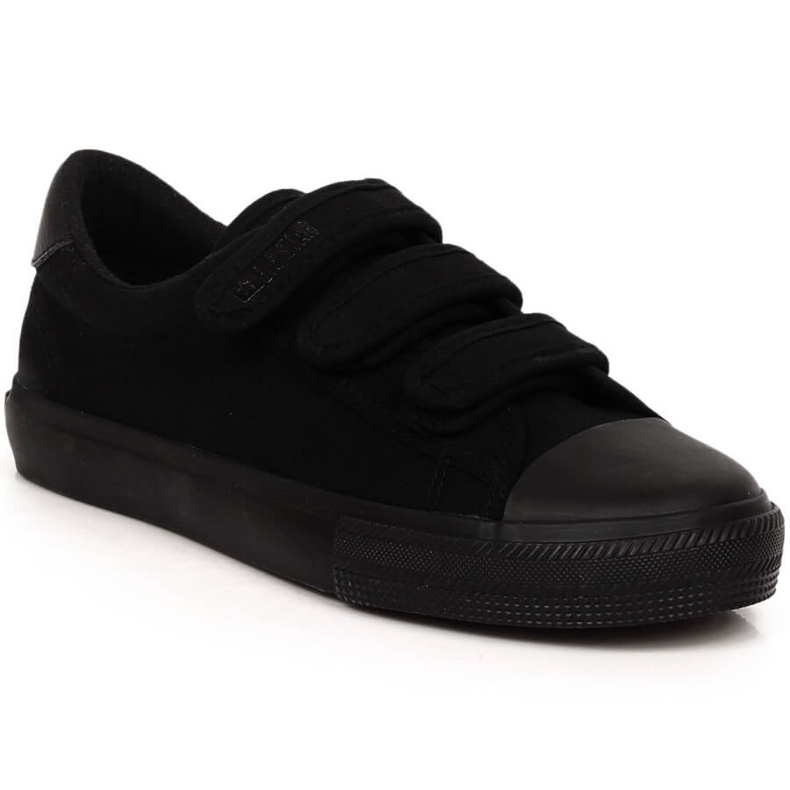 Kardborre svarta sneakers Big Star LL274A204
