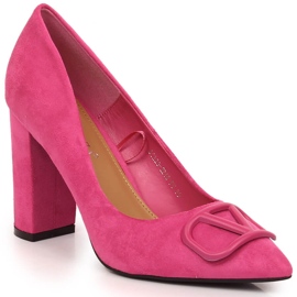 Vinceza 2246 pumps i fuchsia mocka rosa