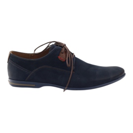 Riko Men's Casual 813 Navy Blue Shoes blå