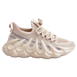 PG1 Dammode Sock Sneakers Beige Daxo