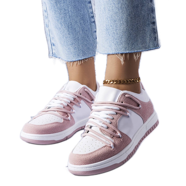 PA1 Rosa sneakers från Hila vit