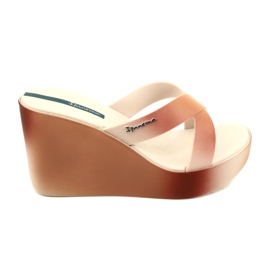 Wedge tofflor Ipanema 83423 Colore Fem AI973 Beige/Brun