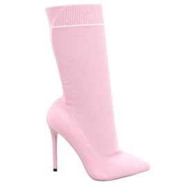 PA1 Moody Rosa klackstövlar