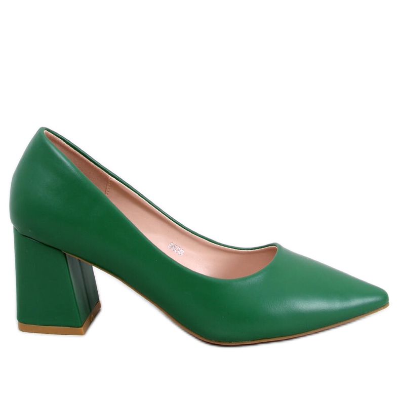 PA1 Althea Green pumps med hög klack grön