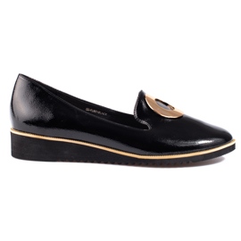 Patentsvarta Shelovet loafers