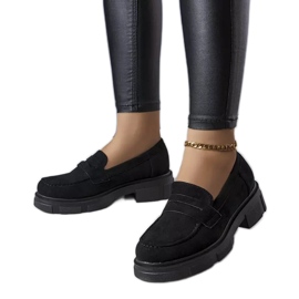 PA1 Svarta skor i ekomocka från Alacoque