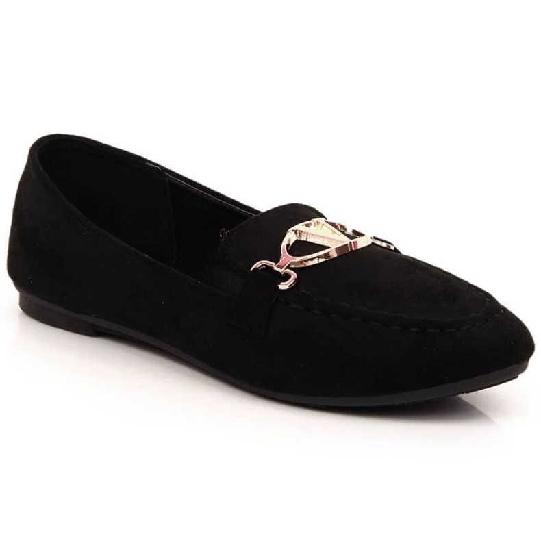 Vinceza skor mocka loafers W 2227 JAN185A svart