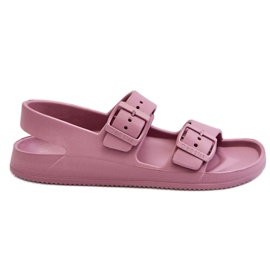 Lätt sandaler för kvinnor Big Star LL274744 Lila purpur