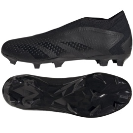 Adidas Predator Accuracy.3 Ll Fg M GW4598 fotbollsskor svart svart