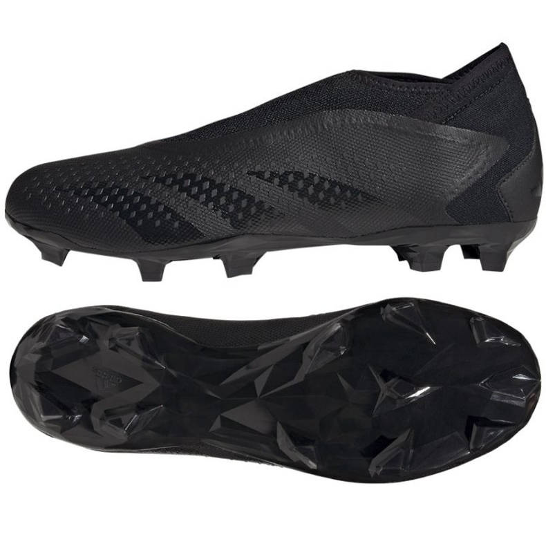 Adidas Predator Accuracy.3 Ll Fg M GW4598 fotbollsskor svart svart