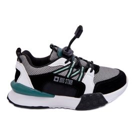 Barnsportskor Memory Foam System Big Star LL374217 Svart-Grå