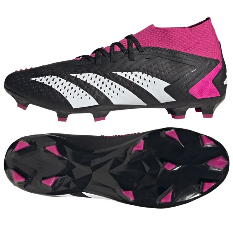 Adidas Predator Accuracy.2 Fg M GW4586 fotbollsskor svart svart