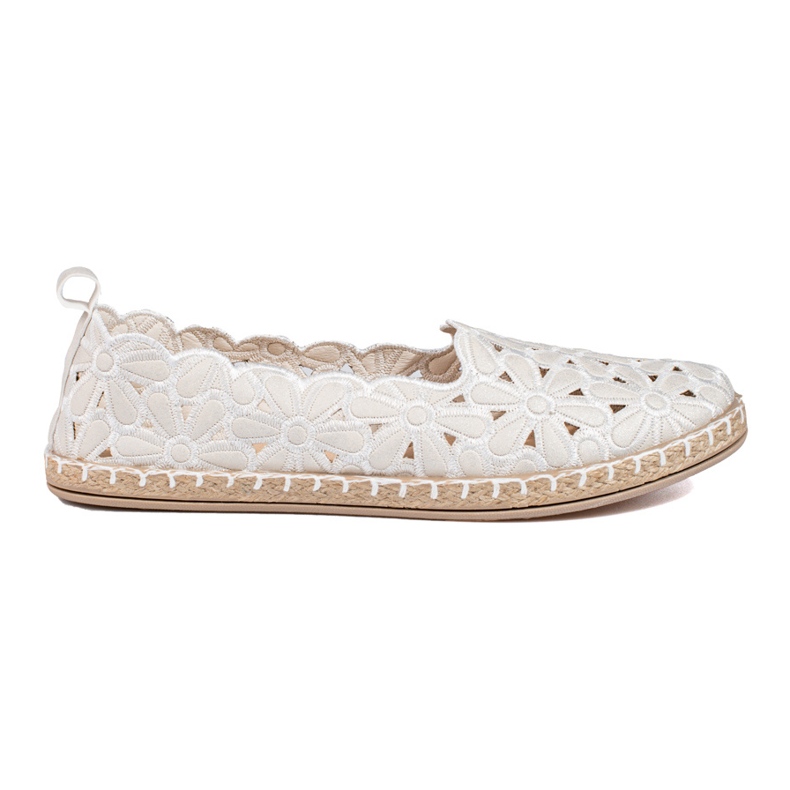 W. Potocki Genombrutna ballerinor för kvinnor Potocki vita