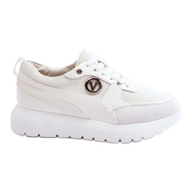 Vinceza Chana Vita Platform Sneakers för kvinnor