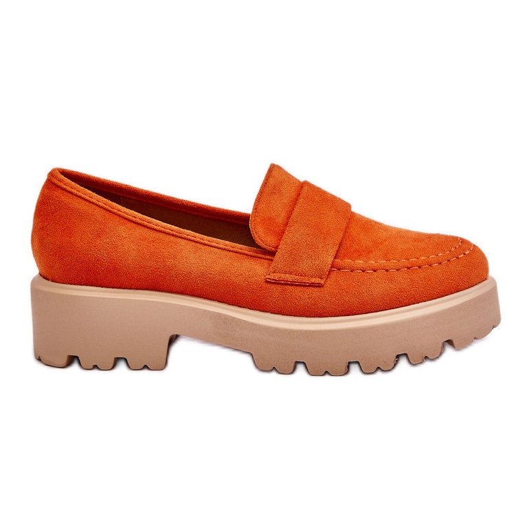 Vinceza Corrin Classic Mocka Loafers Loafers Orange