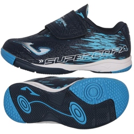 Joma Super Copa 2303 In Jr SCJS2303INV fotbollsskor blå