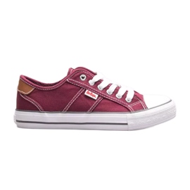 Lee Cooper LCW-22-31-0864L damsneakers röd