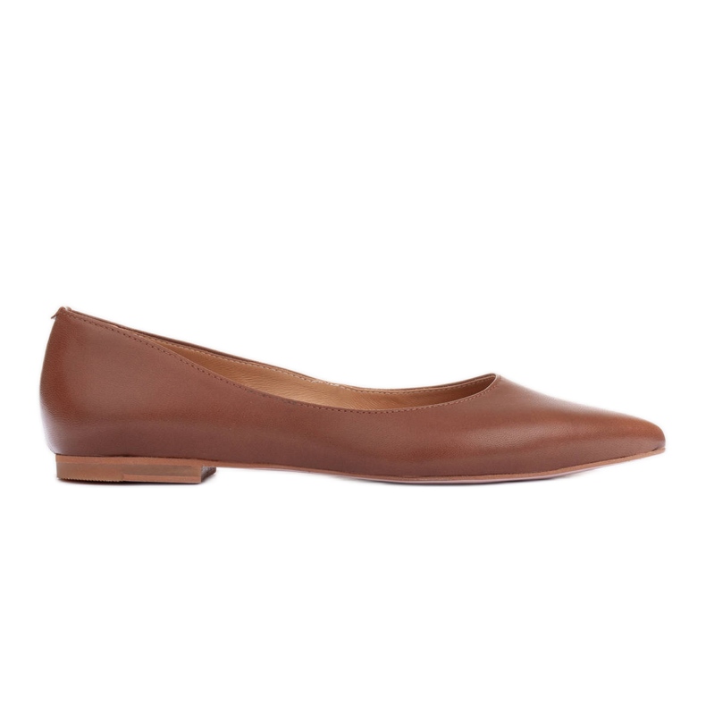 Marco Shoes Subtila ballerinor brun