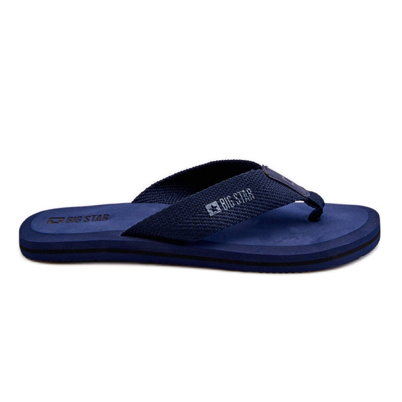 Foam Flip Flops för män Big Star LL174617 Marinblå