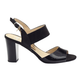 Caprice patentsandaler damskor 28307 svart