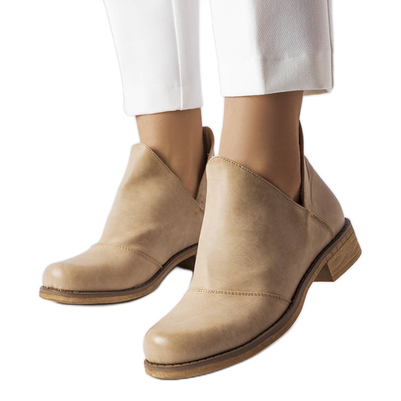 PA1 Beige stövletter från Lacombe