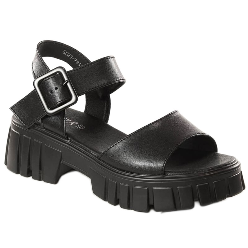 Plattformssandaler Vinceza W JAN196A svart