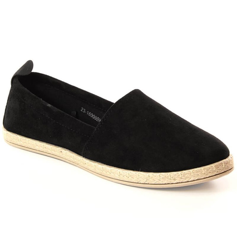 Slip-on espadrillor Potocki W WOL141A svart
