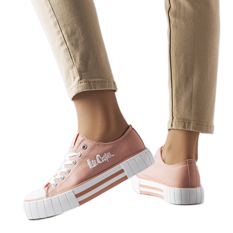 Lee Cooper LCW-23-31-1804L rosa sneakers