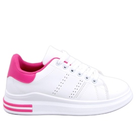 Maes Rose wedge sneakers vit