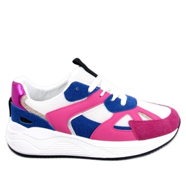 BM Albie Fuchsia damsneakers rosa