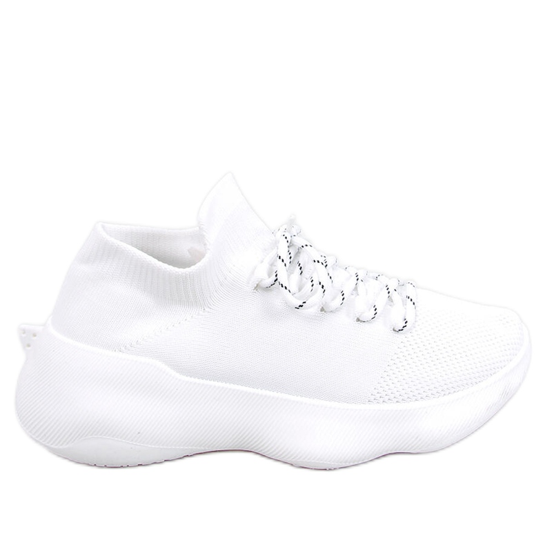 Callens Bianco socksneakers vit