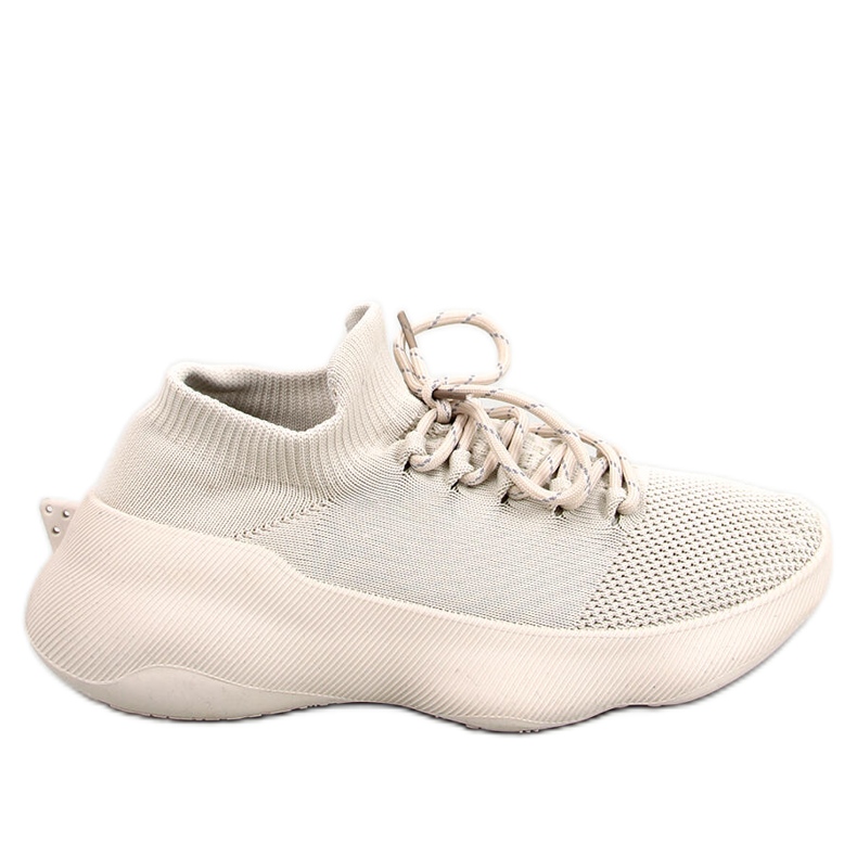 Callens Beige socksneakers