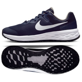 Nike Revolution 6 Jr. DD1096-400 skor vit
