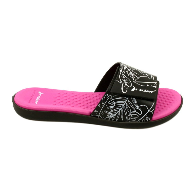 Rider 83331 AD447 pooltofflor vit svart rosa