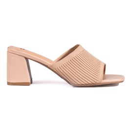 Damtofflor Shelovet beige